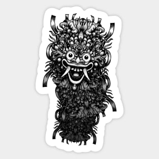 Bali Mask Sticker